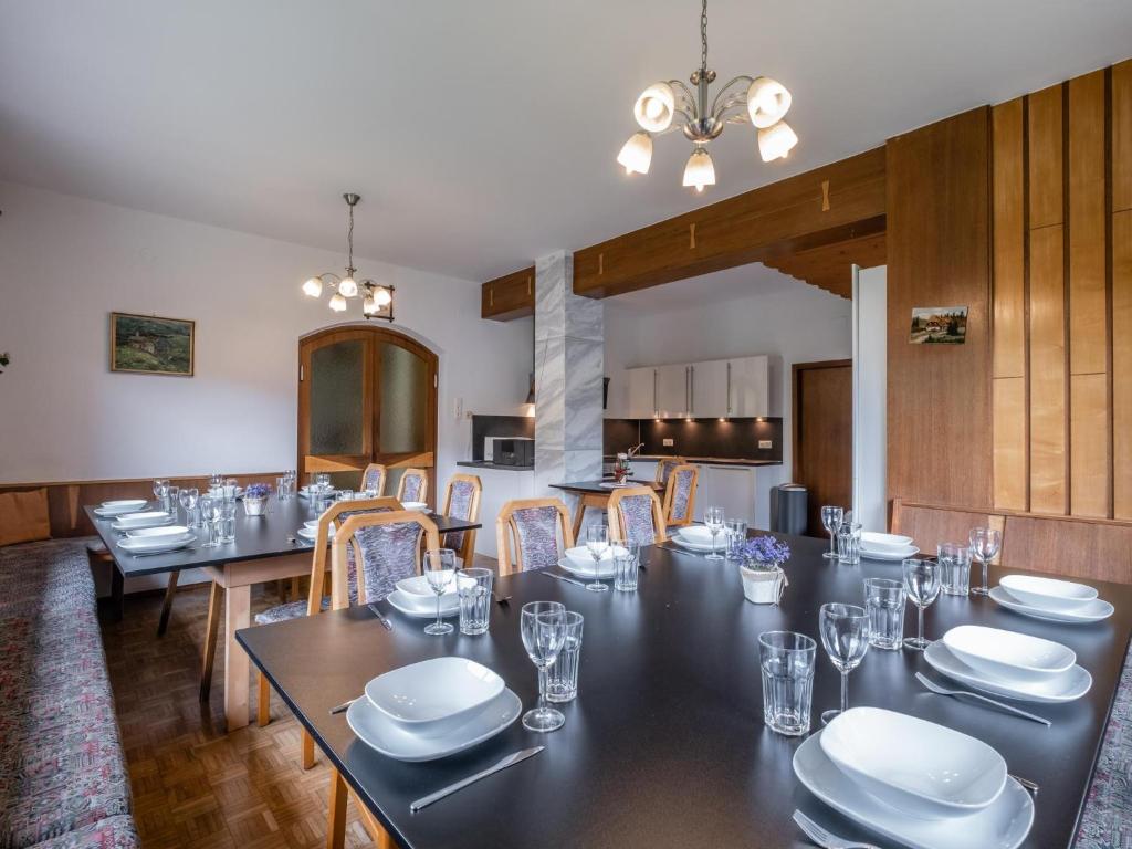 Reštaurácia alebo iné gastronomické zariadenie v ubytovaní Gasteigerhof