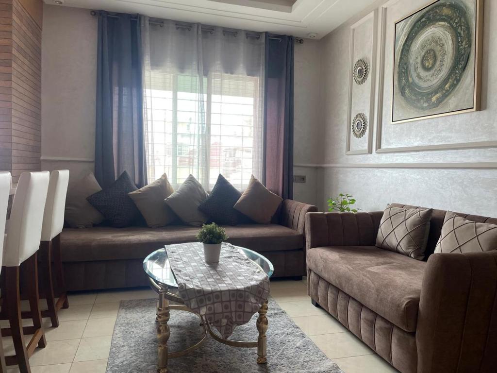 Posezení v ubytování home & room center of rabat