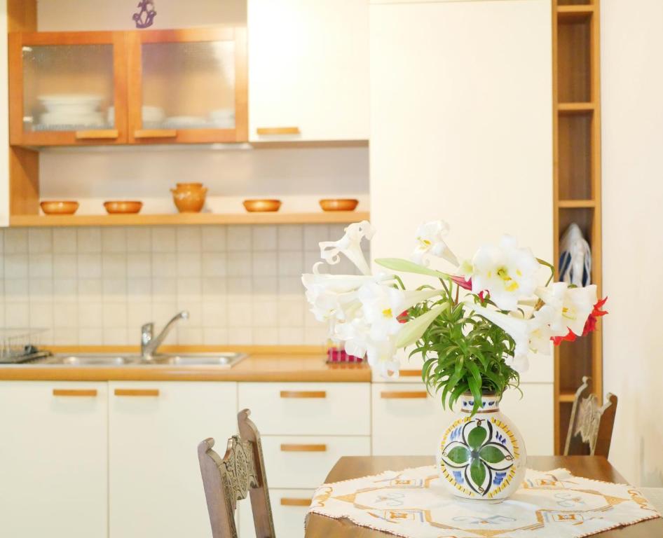 Kuchyňa alebo kuchynka v ubytovaní Villa Victoria Boutique Apartments