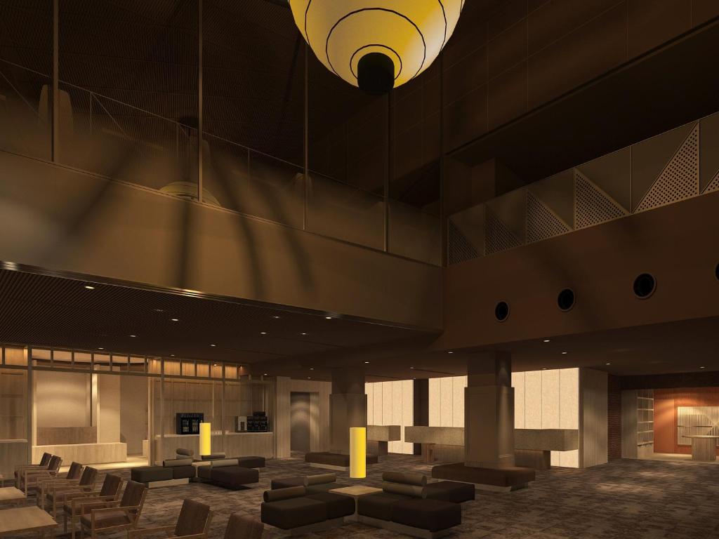 Posezení v ubytování KAMENOI HOTEL Arima
