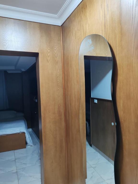 Postel nebo postele na pokoji v ubytování Hotel Del Ceilo