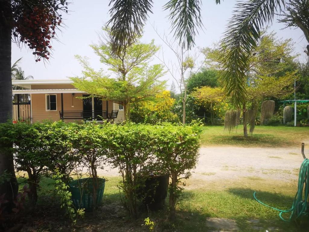 Zahrada ubytování บ้านในสวนรีสอร์ทBannnaisuan Resort