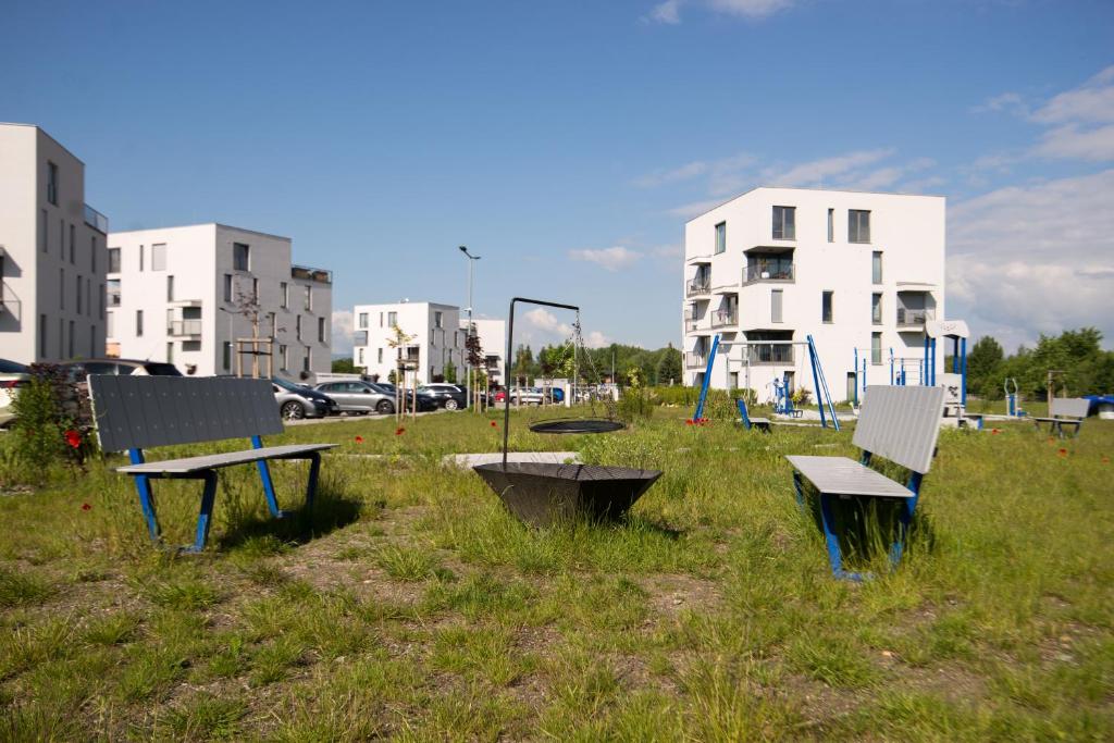 Budova, kde se apartmán nachází