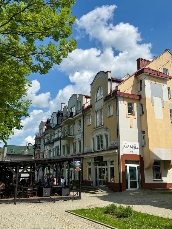 Budova, v ktorej sa apartmán nachádza