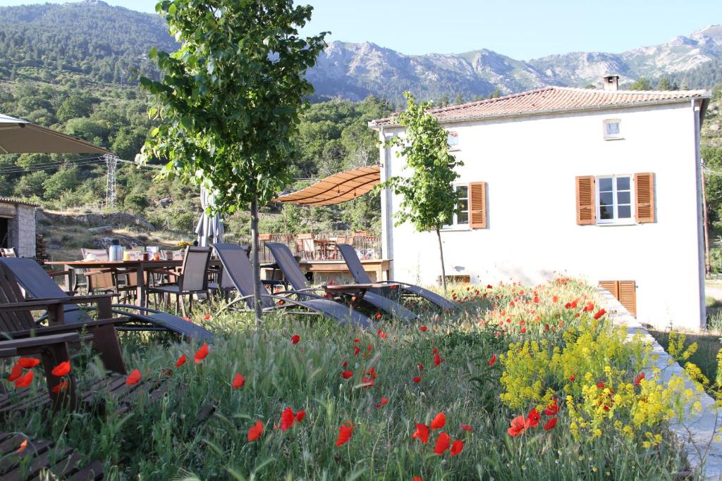 Nespecifikovaný výhled na hory nebo výhled na hory při pohledu z bed and breakfast