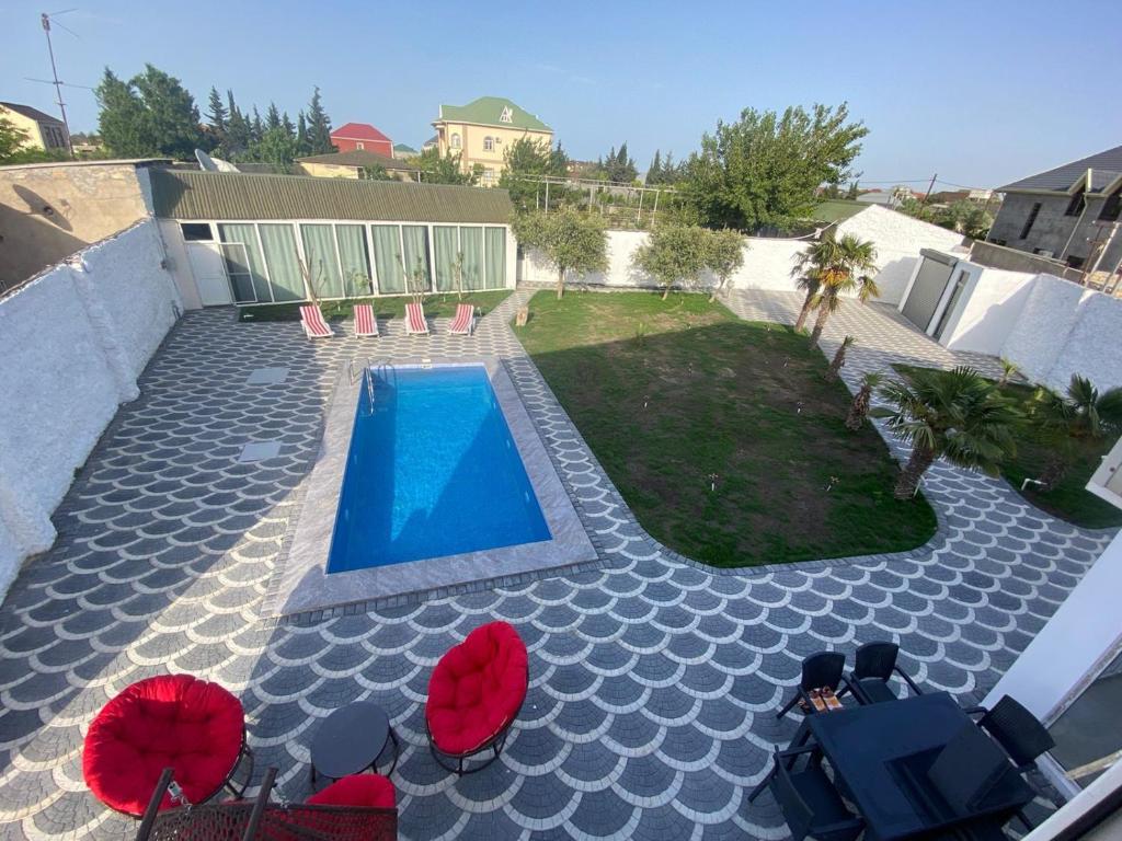 Bazén v ubytování Khazar Private Country House nebo v jeho okolí