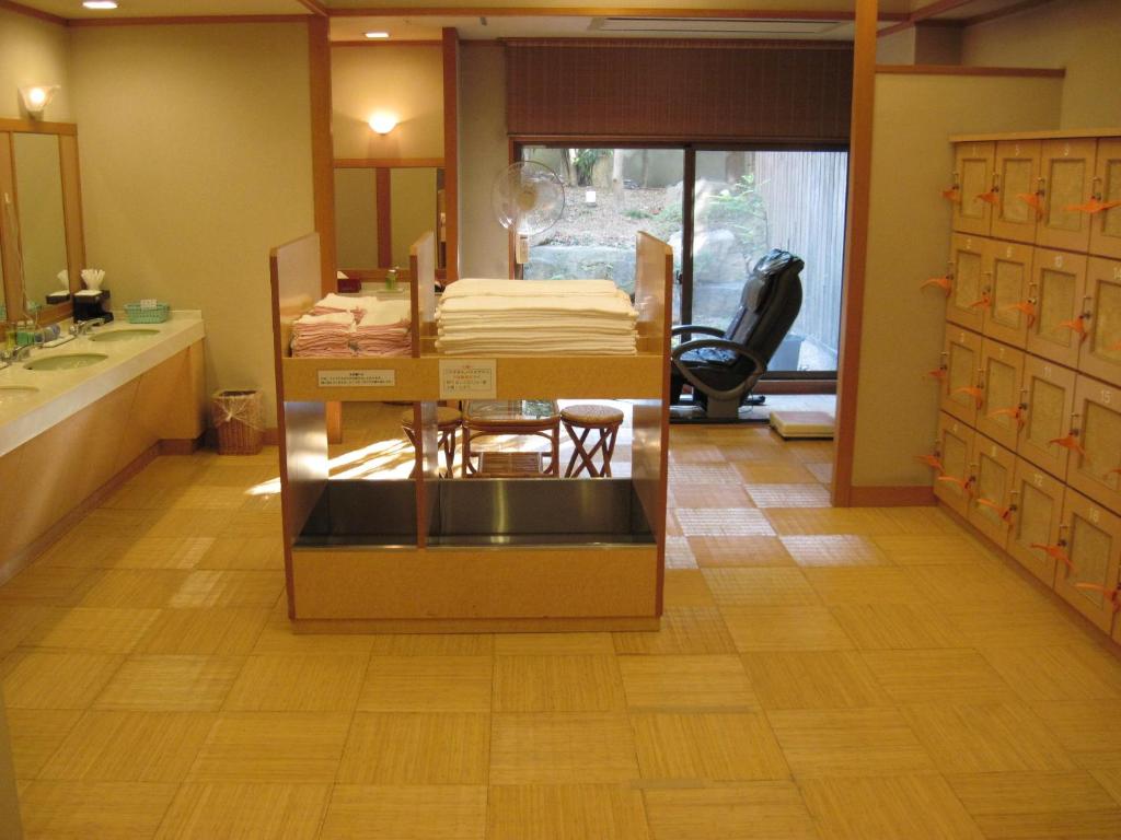Posezení v ubytování Kasuga Hotel