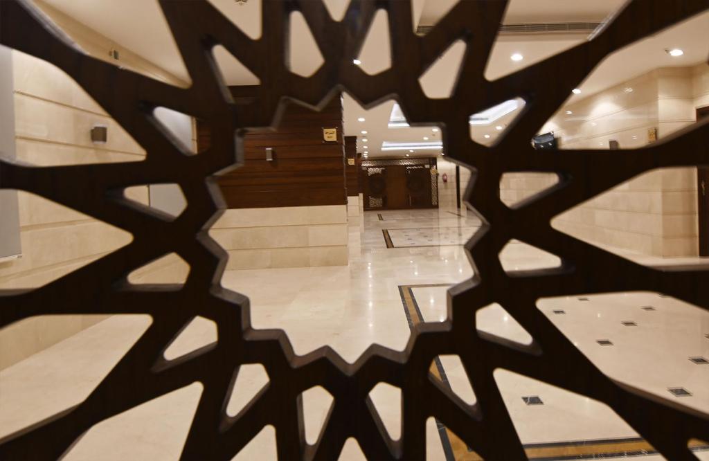 Koupelna v ubytování Wadi AlJaryan Hotel