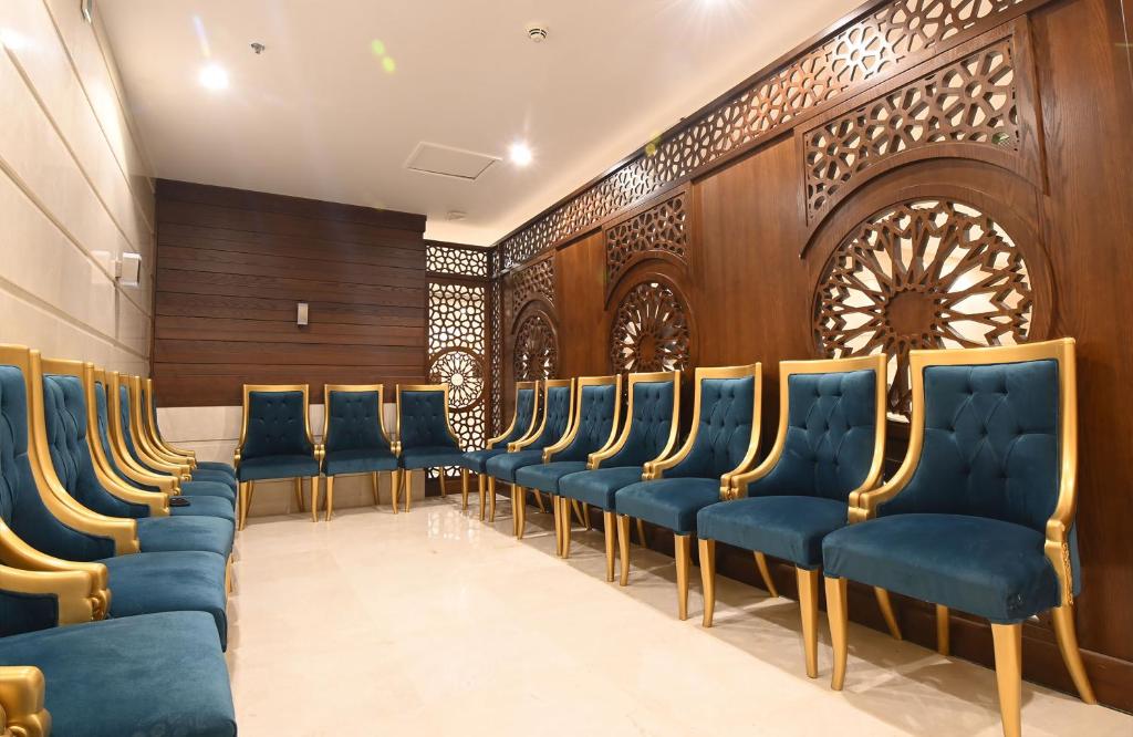 Posezení v ubytování Wadi AlJaryan Hotel