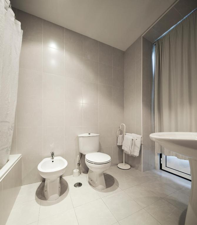 Koupelna v ubytování Hotel Portuense Lisboa