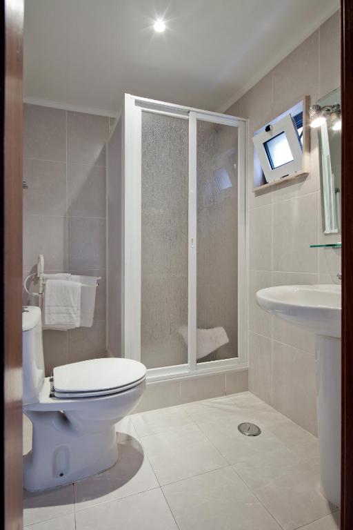 Koupelna v ubytování Hotel Portuense Lisboa