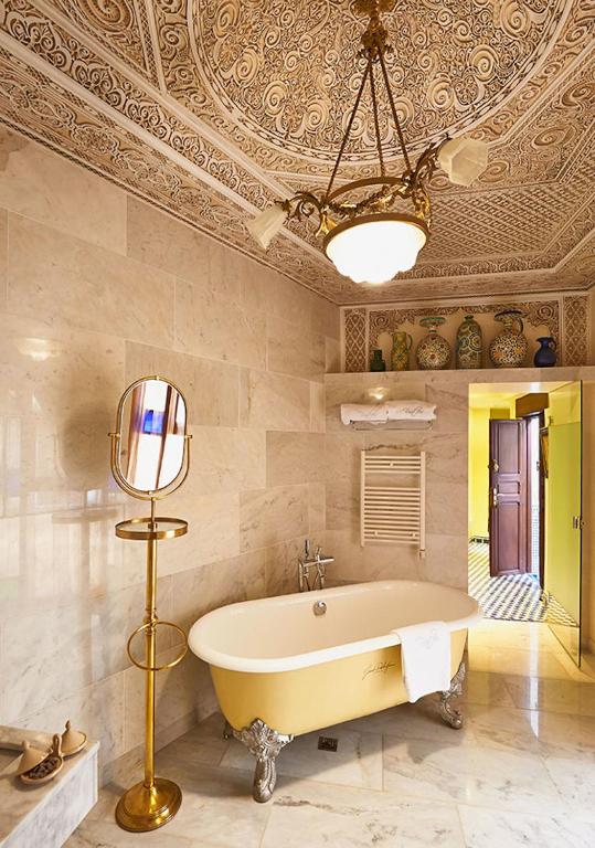 Koupelna v ubytování Riad Fes - Relais & Châteaux