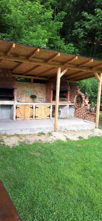 Zahrada ubytování CAMPING THOBIAS