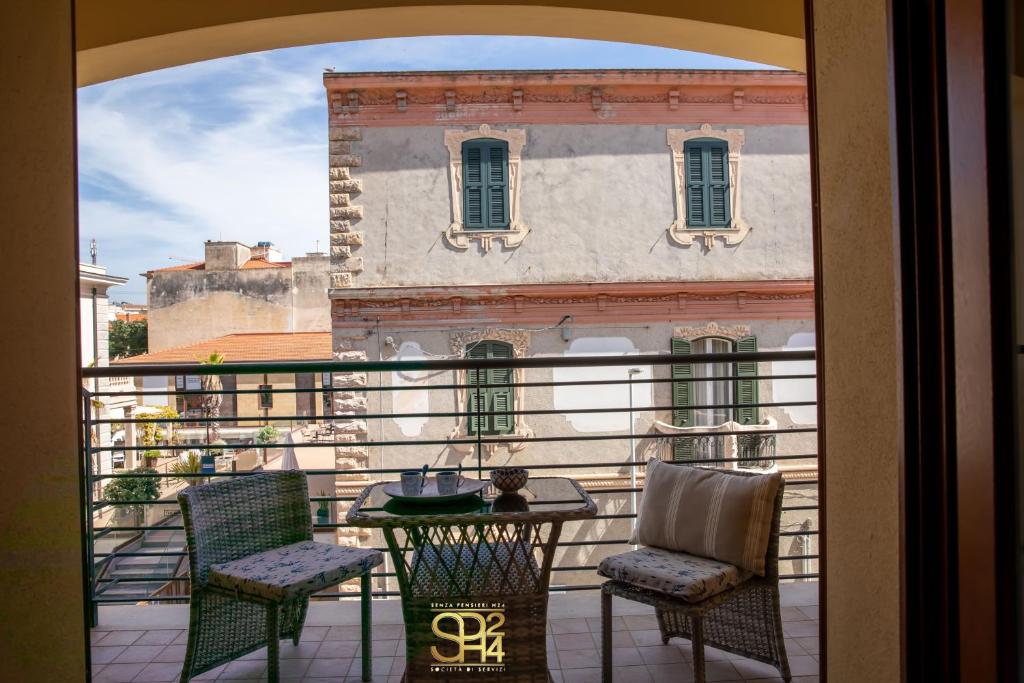 Balkón nebo terasa v ubytování Alghero centro Charme