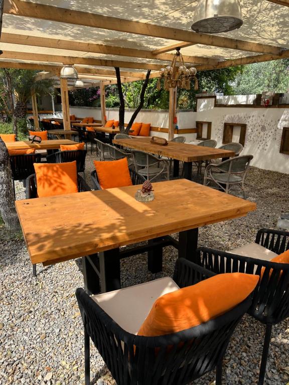 Restaurace v ubytování Mavi Lotus Pansiyon