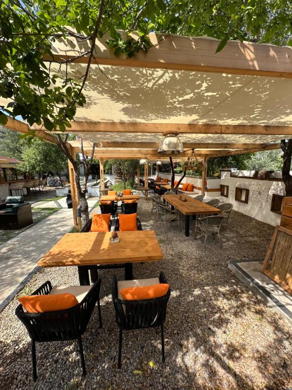 Restaurace v ubytování Mavi Lotus Pansiyon