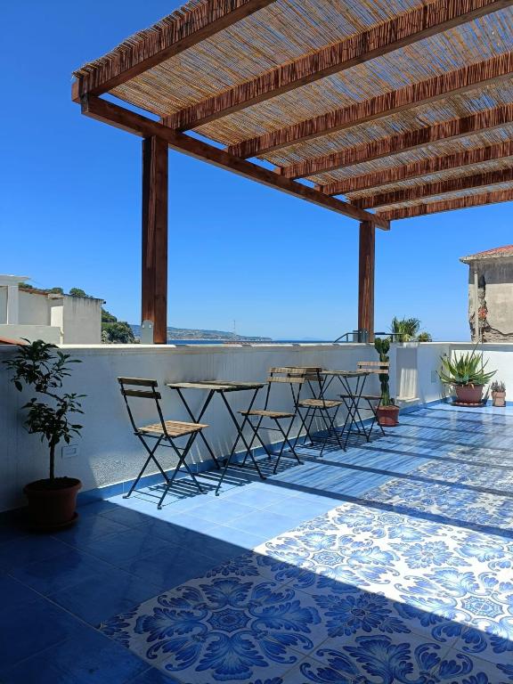 Balkón nebo terasa v ubytování B&B La Filanda