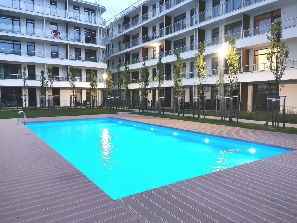 Hồ bơi trong/gần Apartamenty Wybrzeże Laguna III 150m do plaży