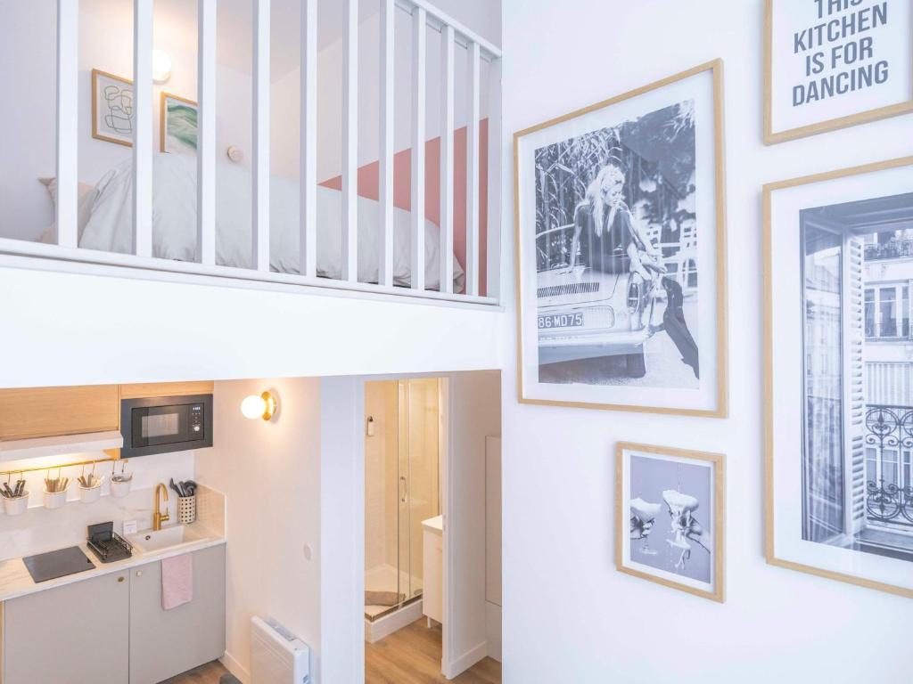 Photo de la galerie de l'établissement Stylish loft-style apartment in the 10th, à Paris