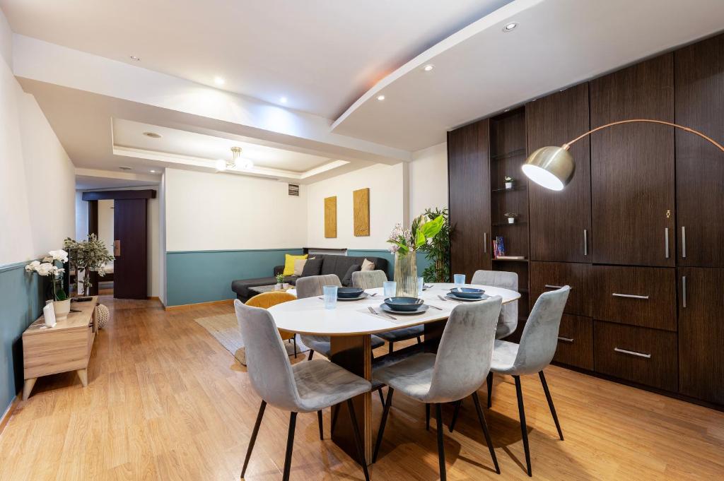 Posezení v ubytování Houseloft Cosmopolitan Comfort