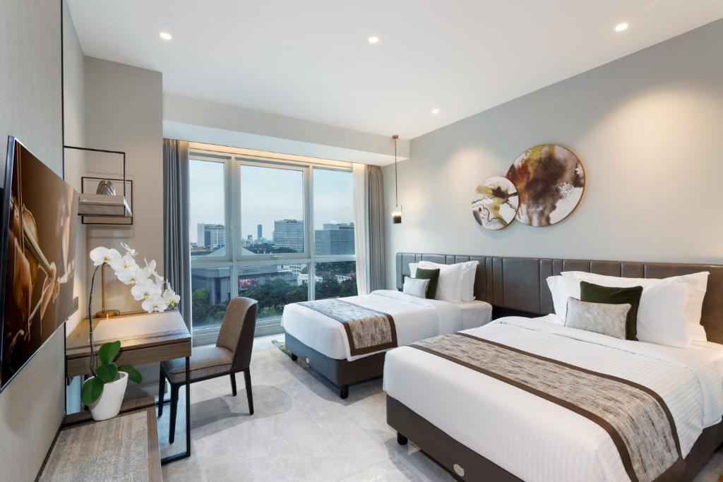 Ascott Menteng Jakarta - Premier Met 2 Slaapkamers