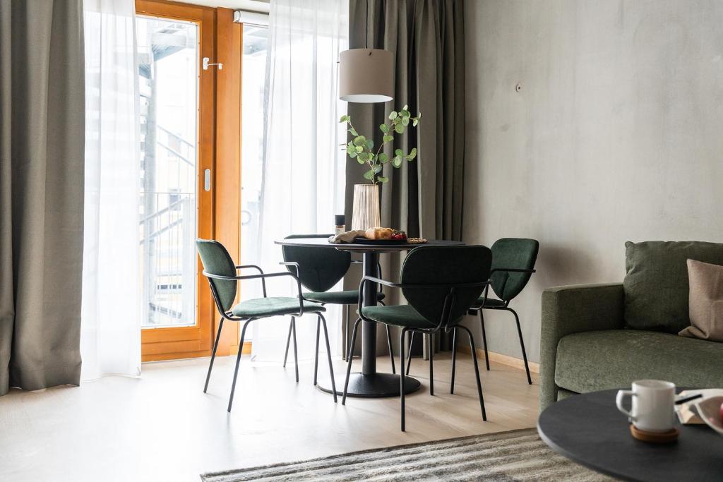 Posezení v ubytování Vander Aparthotel Inre Hamnen