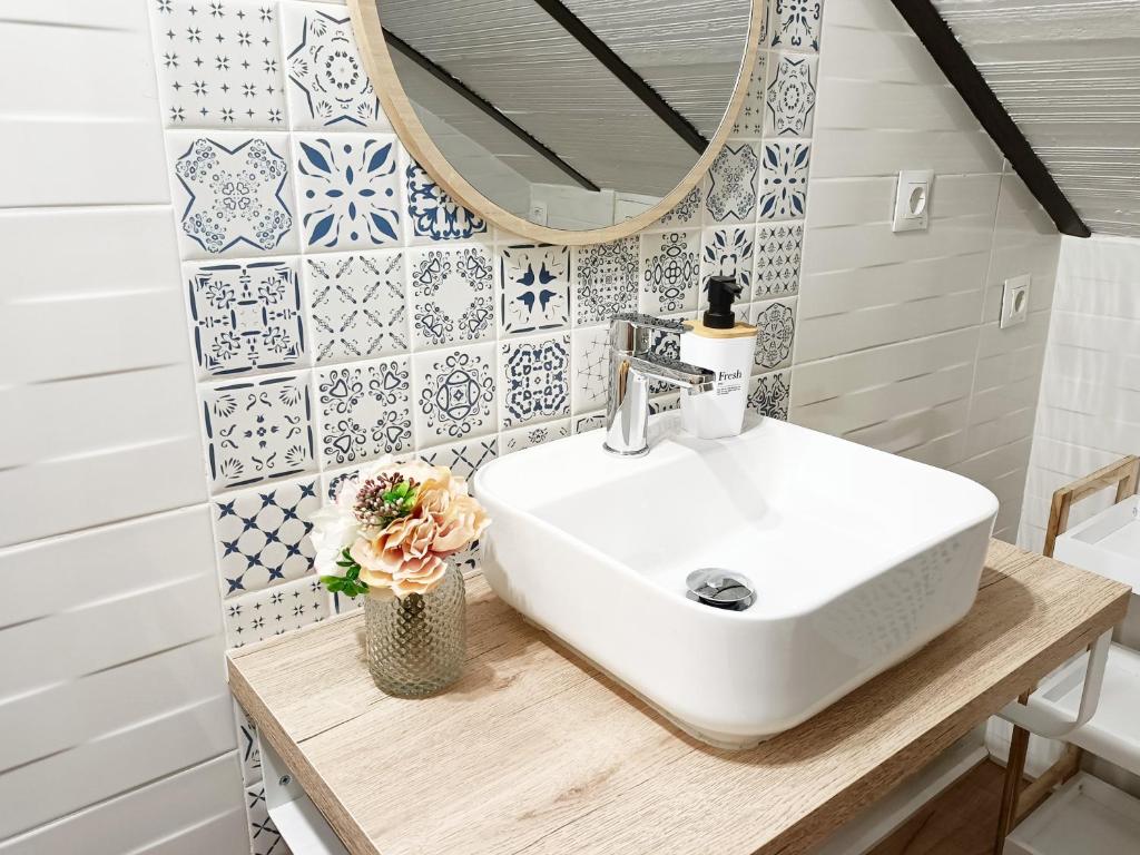 Kúpeľňa v ubytovaní Casa yamur bajo la Alhambra Albaycin