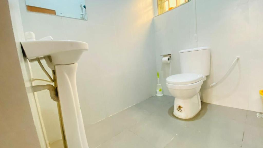 Koupelna v ubytování Petalz Home