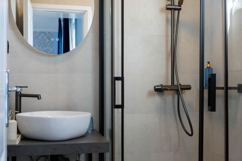 Koupelna v ubytování Rooms Villa Padre