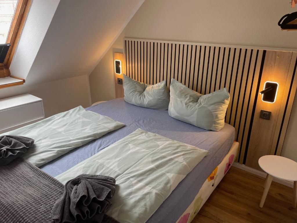 Postel nebo postele na pokoji v ubytování Aparthotel Domizil