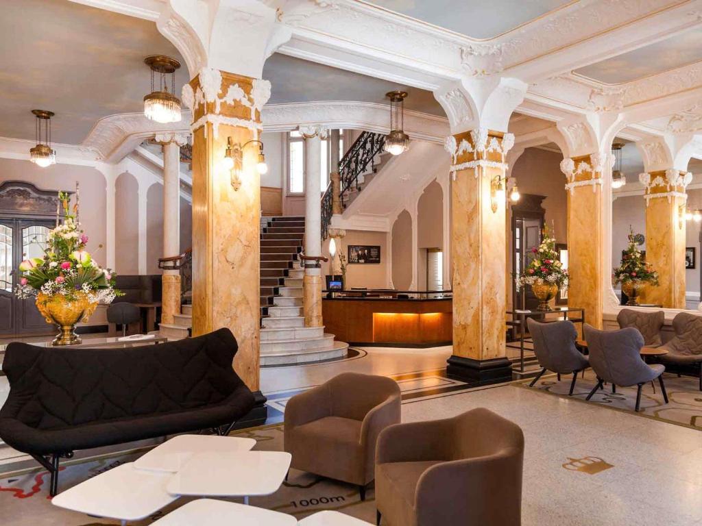 Posezení v ubytování Royal St. Georges Hotel Interlaken - MGallery Collection