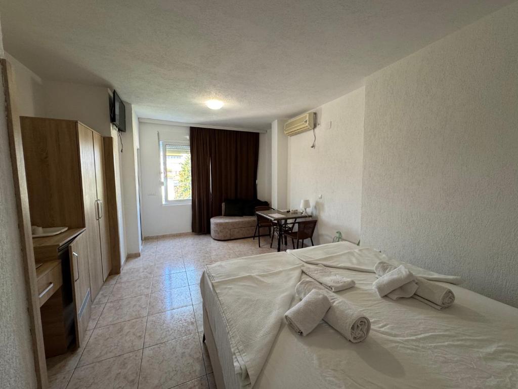 Krevet ili kreveti u jedinici u okviru objekta Apartmani Hadžić