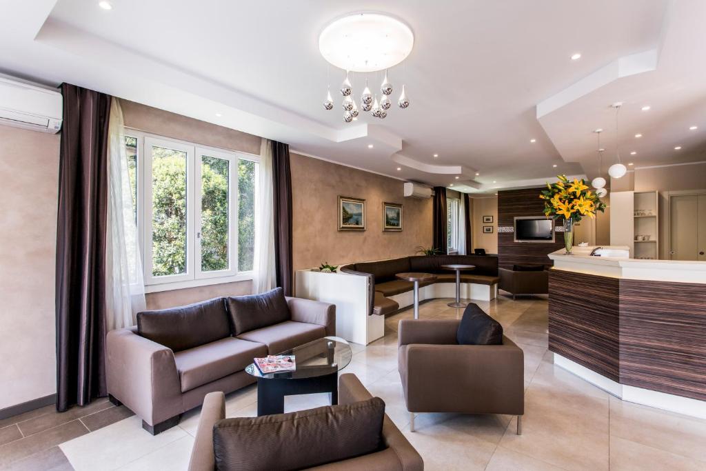 Posezení v ubytování Hotel Sorriso