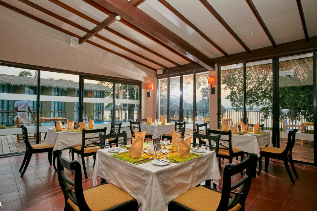 Restaurace v ubytování Ekho Safari Tissa