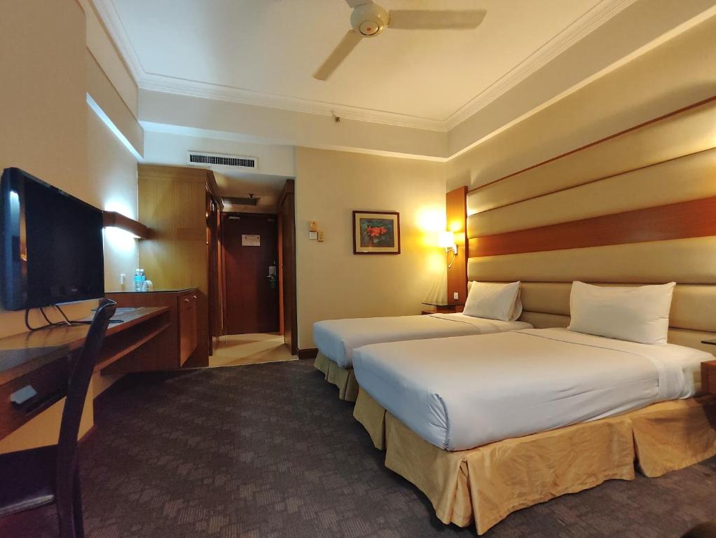 Pearl View Hotel Prai, Penang - Deluxe Tweeling