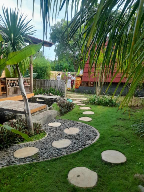 Zahrada ubytování Yuda Menjangan Homestay