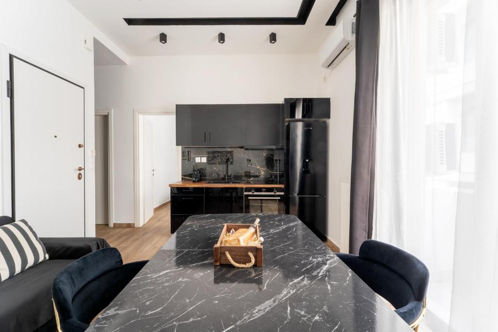 Kuchyňa alebo kuchynka v ubytovaní Neo Luxury Suite