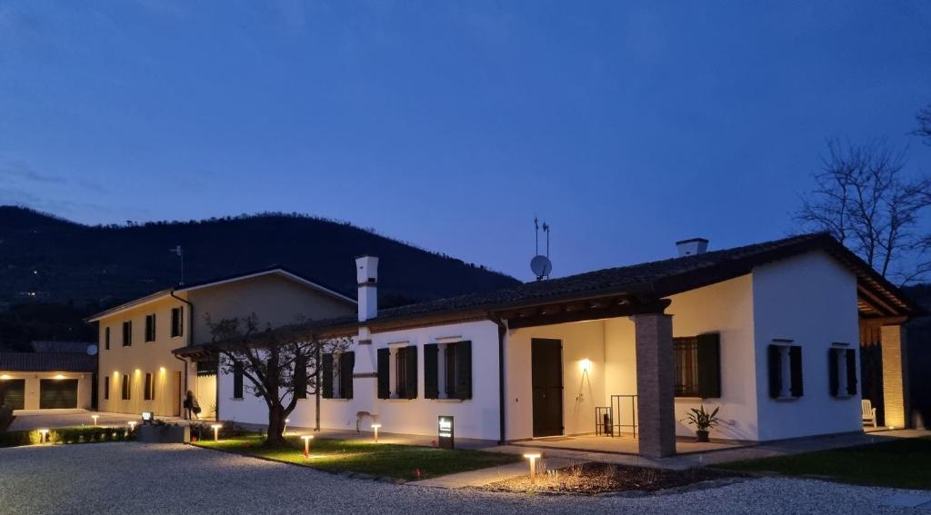 Budova, kde se bed and breakfast nachází