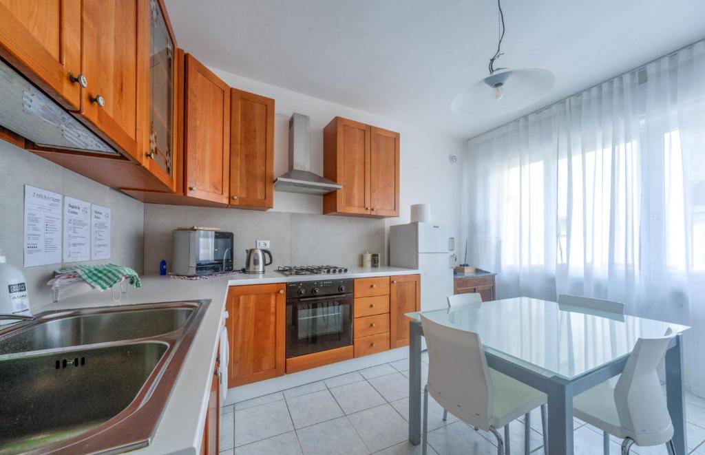 Kuchyň nebo kuchyňský kout v ubytování Il Bosco di Thiene