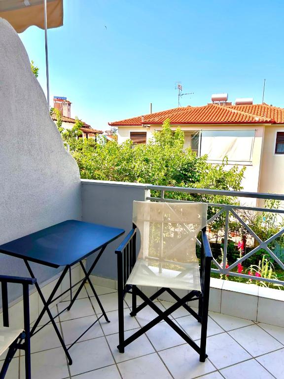 Balkón alebo terasa v ubytovaní Anthonas House