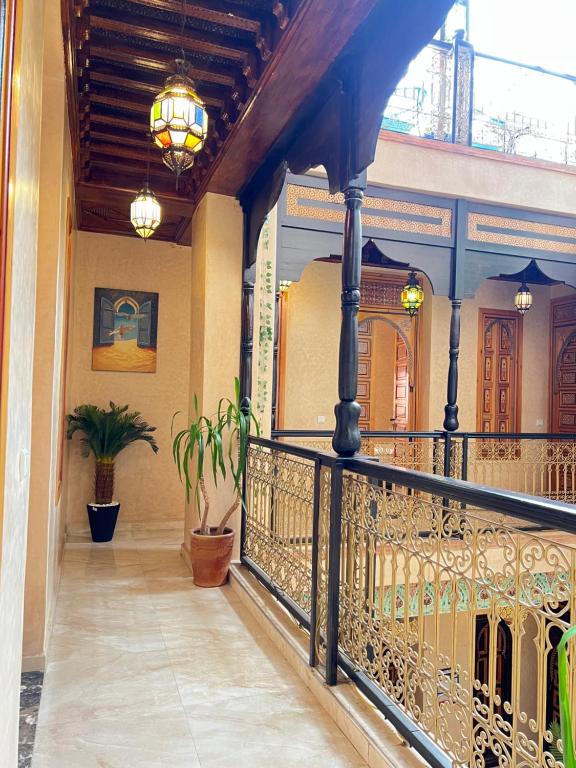 Balkón nebo terasa v ubytování Riad Alice Terrace & Spa