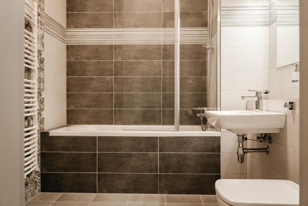 Vannituba majutusasutuses Apartmány 511
