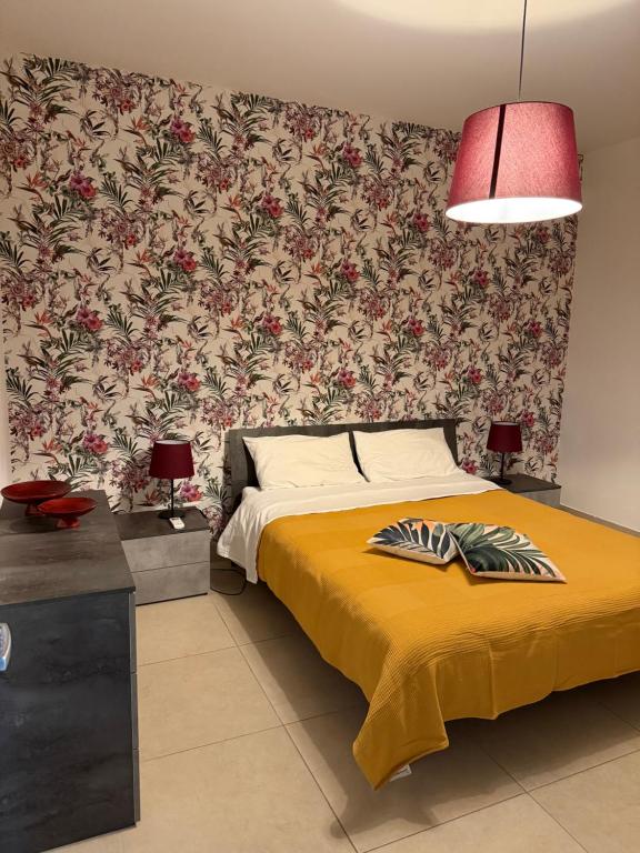 Posteľ alebo postele v izbe v ubytovaní Il Bonsai Brucoli Villetta per turisti