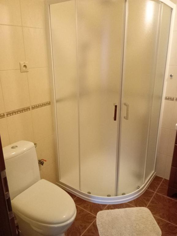 Koupelna v ubytování Tri Korunky