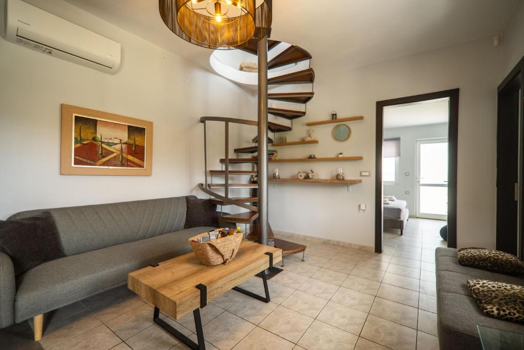 Posedenie v ubytovaní Villa Eftychia - villa with 2 private pools!!! by PosarelliVillas
