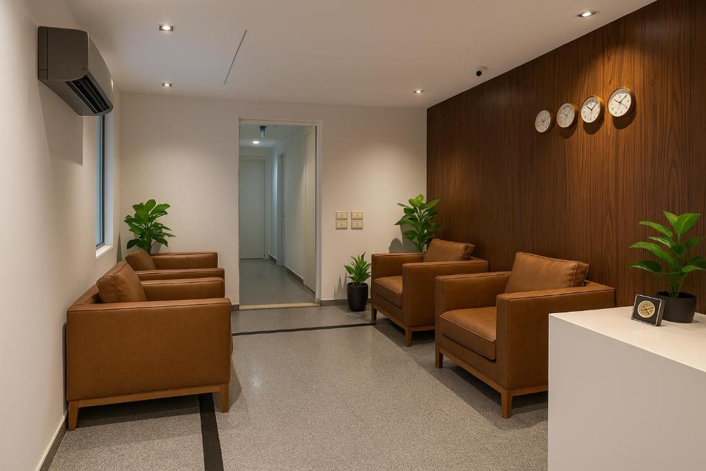 Posezení v ubytování Miramar Evergreen Hotel