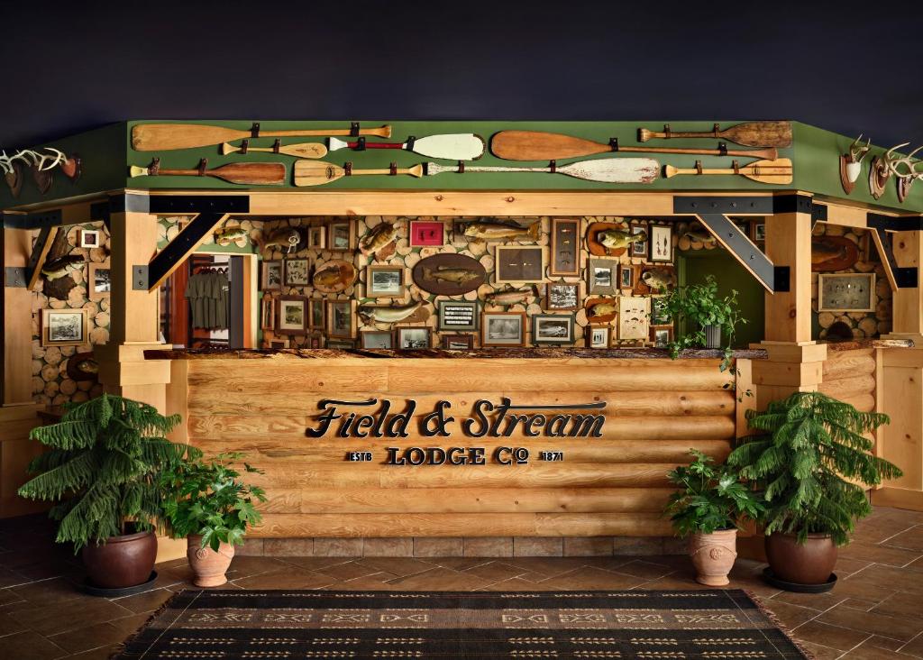 Certifikát, hodnocení, plakát nebo jiný dokument vystavený v ubytování Field & Stream Lodge Bozeman