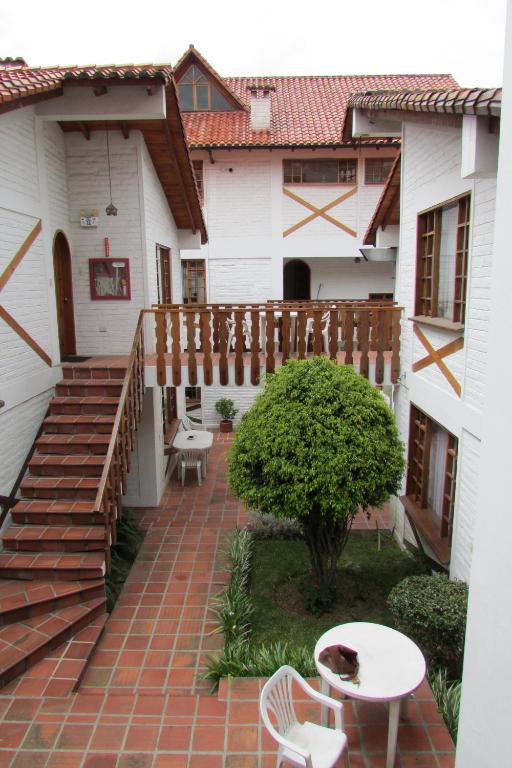 Budova, kde se aparthotel nachází