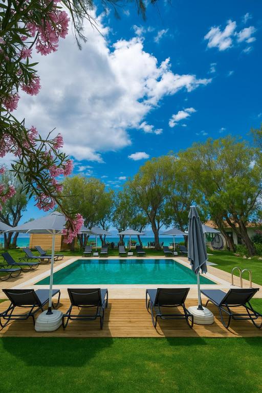Bazén v ubytování Nest Beach Bungalows Datça nebo v jeho okolí