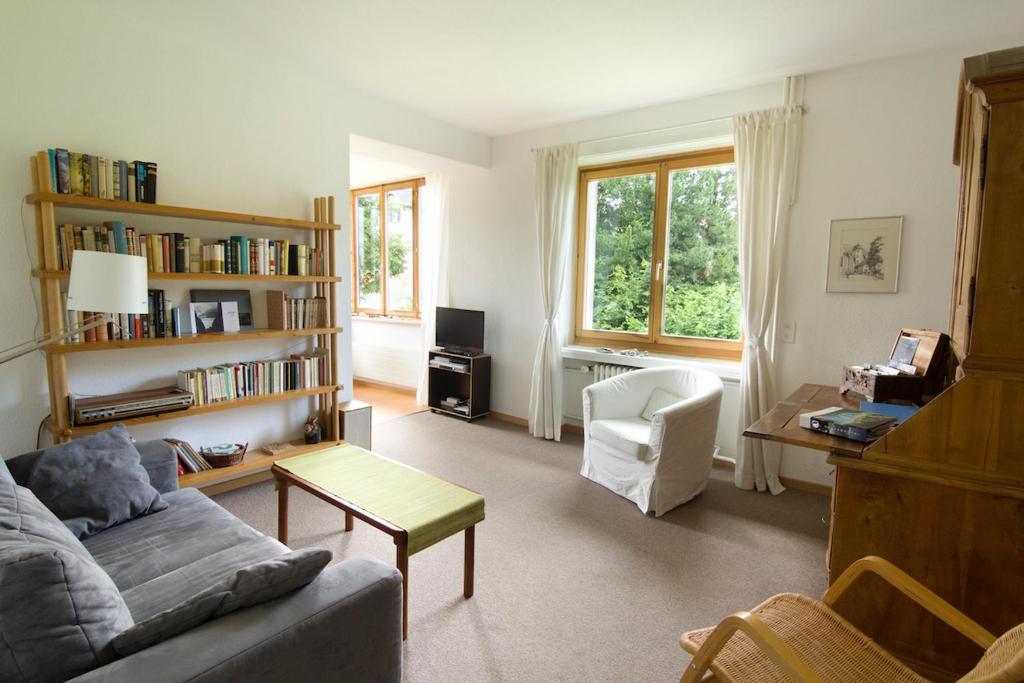 Posezení v ubytování Edelweiss Haus Collina